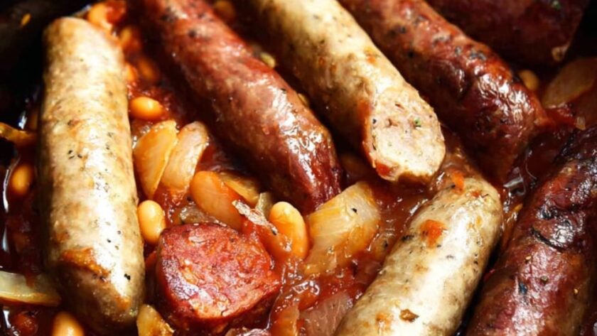 Crock Pot Venison Sausage