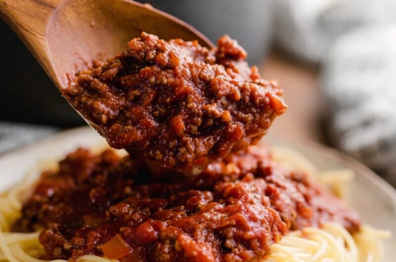 Crock Pot Venison Spaghetti Sauce