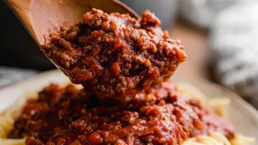 Crock Pot Venison Spaghetti Sauce