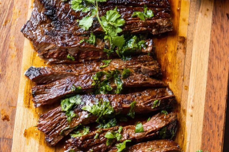 Crock Pot Beef Flank Steak