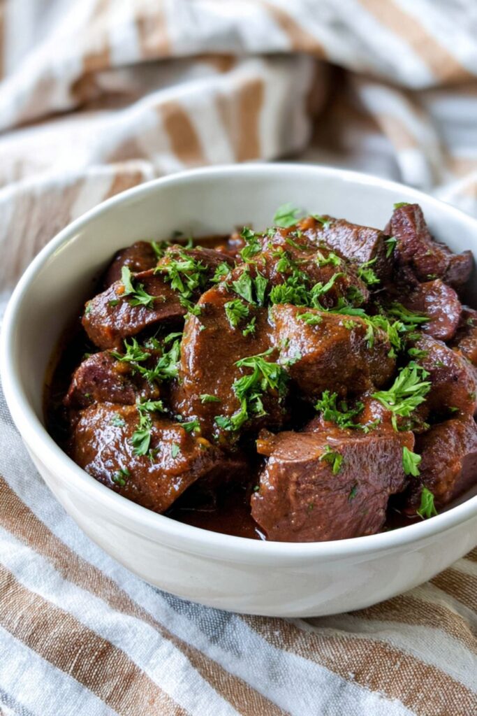 Crock Pot Beef Heart