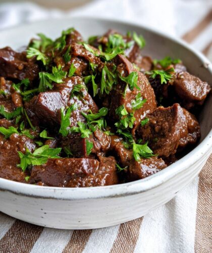 Crock Pot Beef Heart