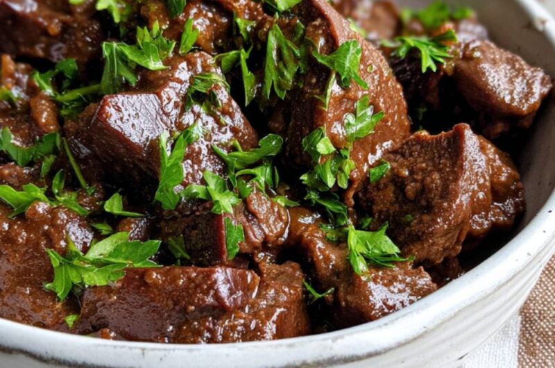 Crock Pot Beef Heart