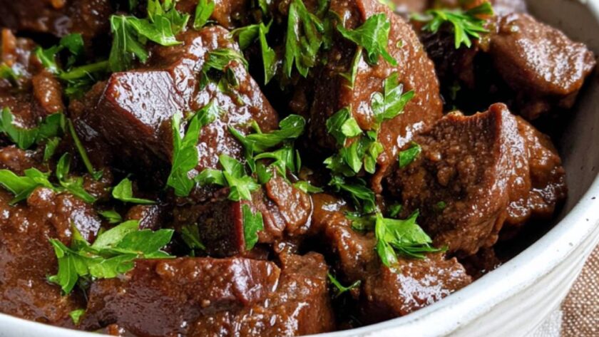Crock Pot Beef Heart