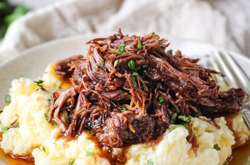 Crock Pot Beef Manhattan