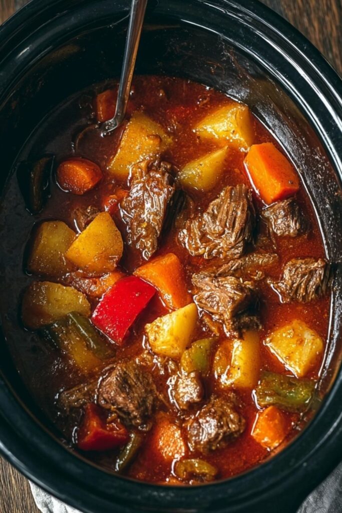Crock Pot Beef Mechado