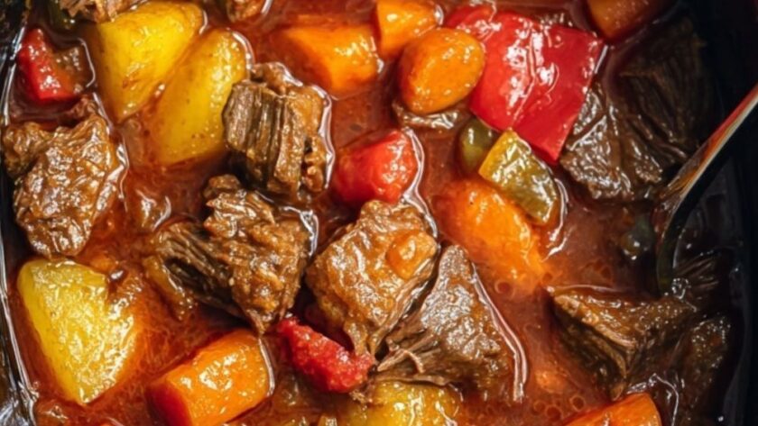 Crock Pot Beef Mechado