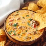 Crock Pot Beef Nacho Dip