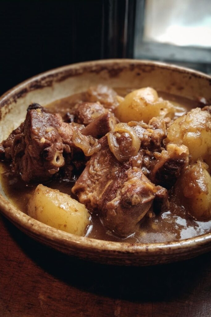 Crock Pot Beef Neck Bones