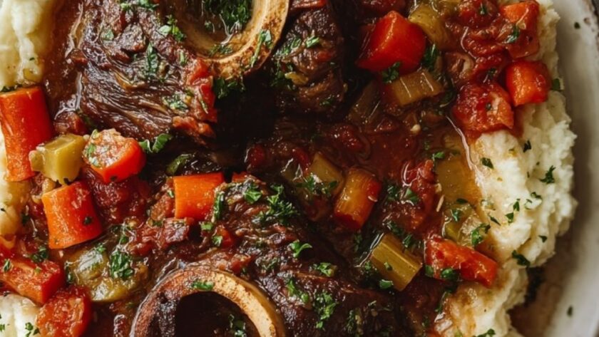 Crock Pot Beef Osso Bucco