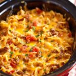 Crock Pot Beef Pasta