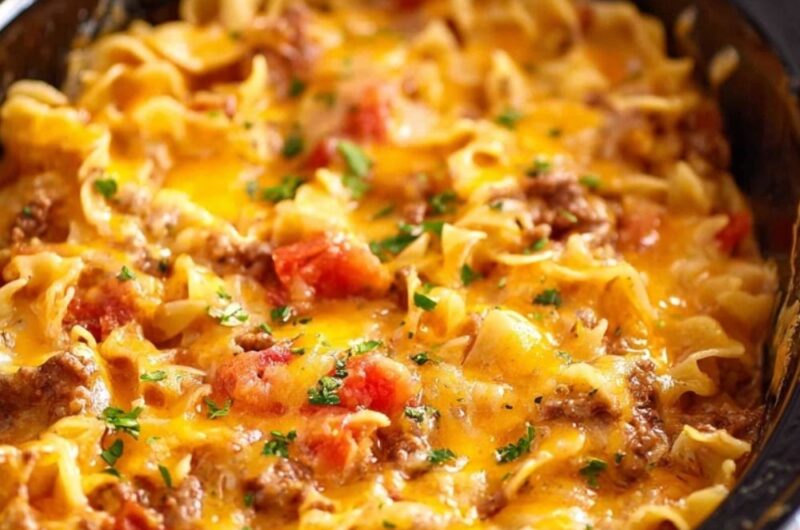 Crock Pot Beef Pasta