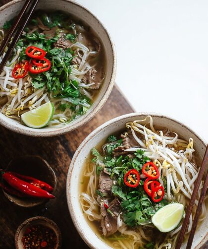 Crock Pot Beef Pho