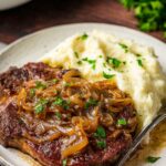 Crock Pot Beef Rib Eye Steak