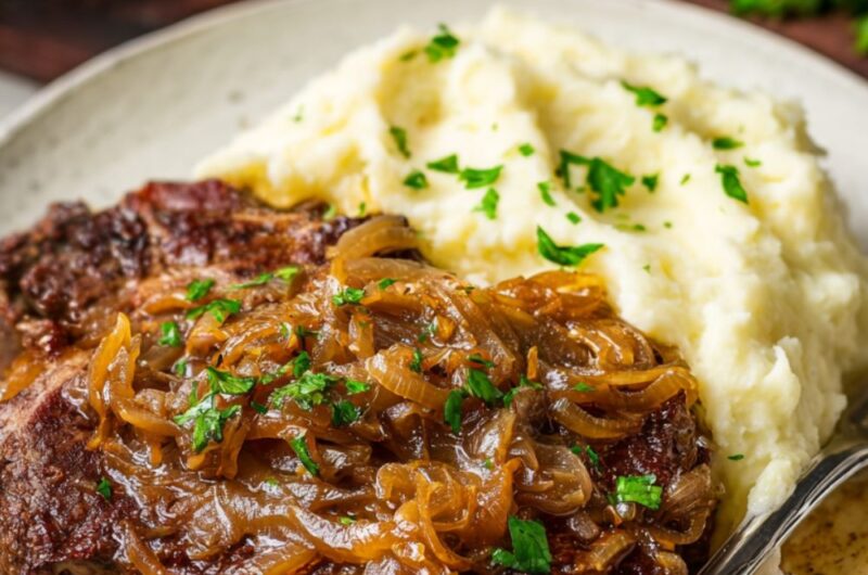 Crock Pot Beef Rib Eye Steak