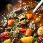 Crock Pot Beef Shank Soup
