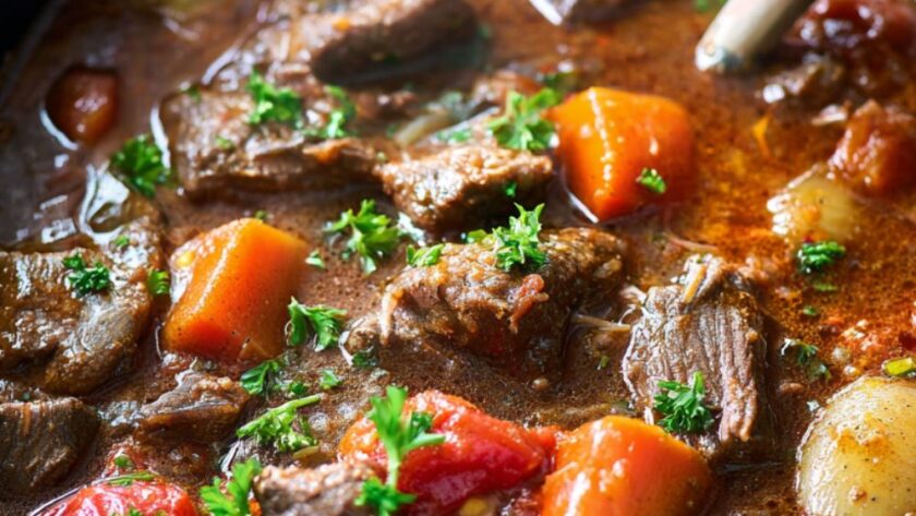 Crock Pot Beef Shank Soup