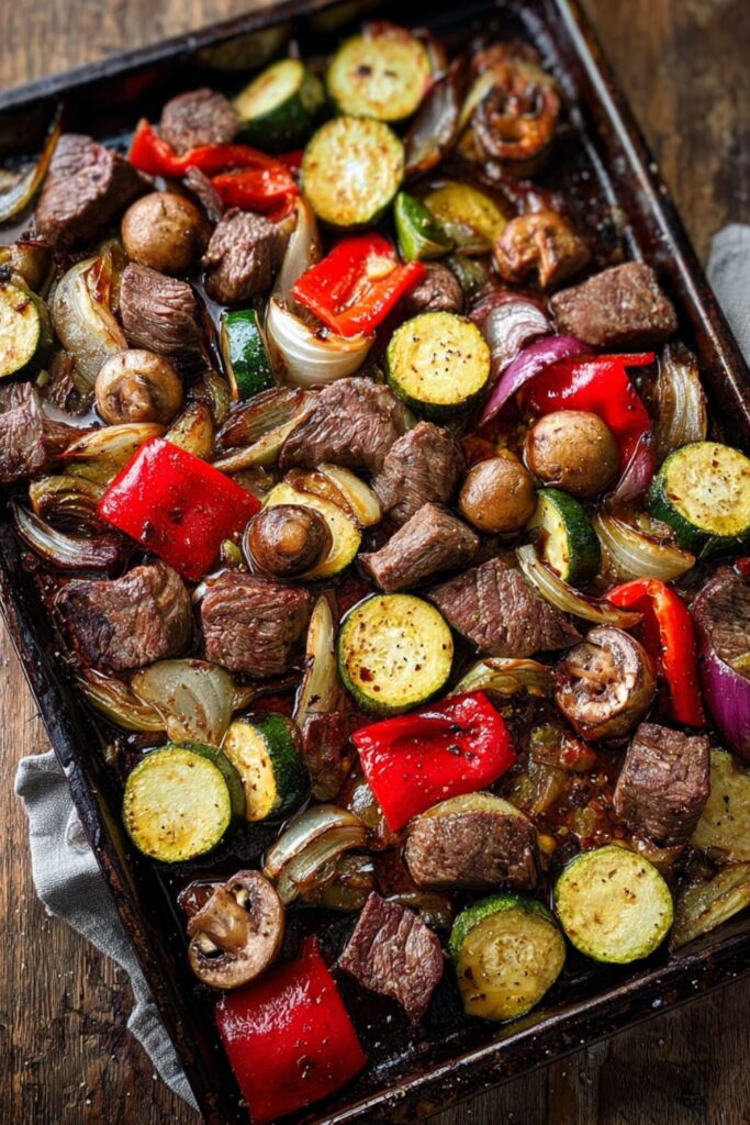 Crock Pot Beef Shishkabobs