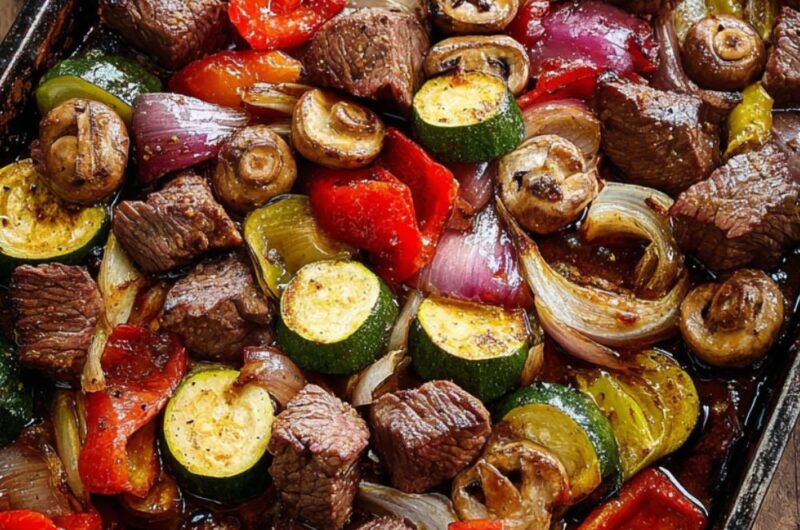 Crock Pot Beef Shishkabobs