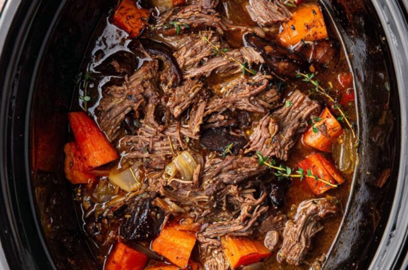 Crock Pot Beef Stew With Sweet Potatoes