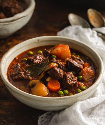 Crock Pot Beef Stew With Tapioca