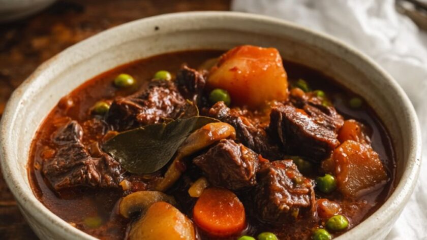 Crock Pot Beef Stew With Tapioca