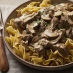 Crock Pot Beef Stroganoff