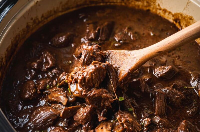 Crock Pot Beef Tips And Mushrooms
