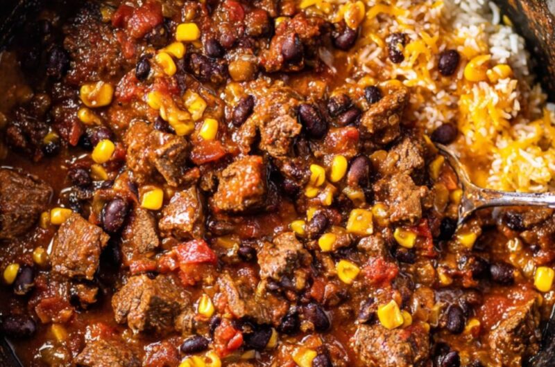 Crock Pot Beef Tips And Rice Recipe