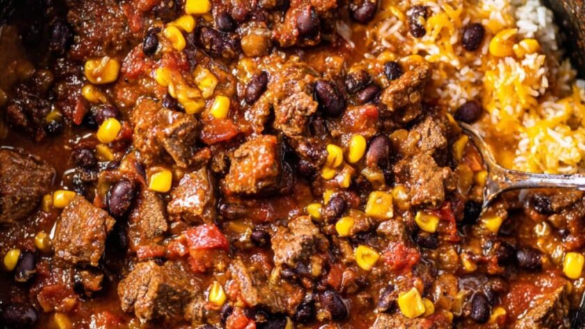 Crock Pot Beef Tips And Rice Recipe