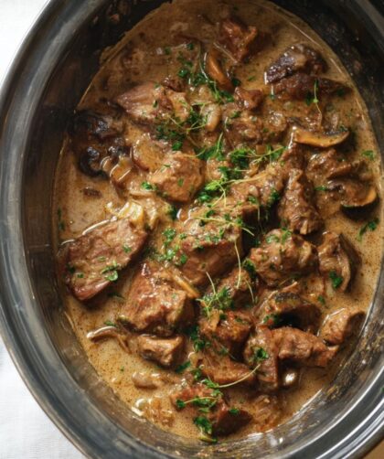 Crock Pot Beef Tips With Cream Of Mushroom Soup