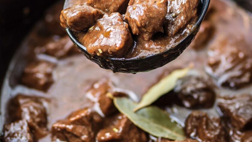 Crock Pot Beef Tips With Gravy