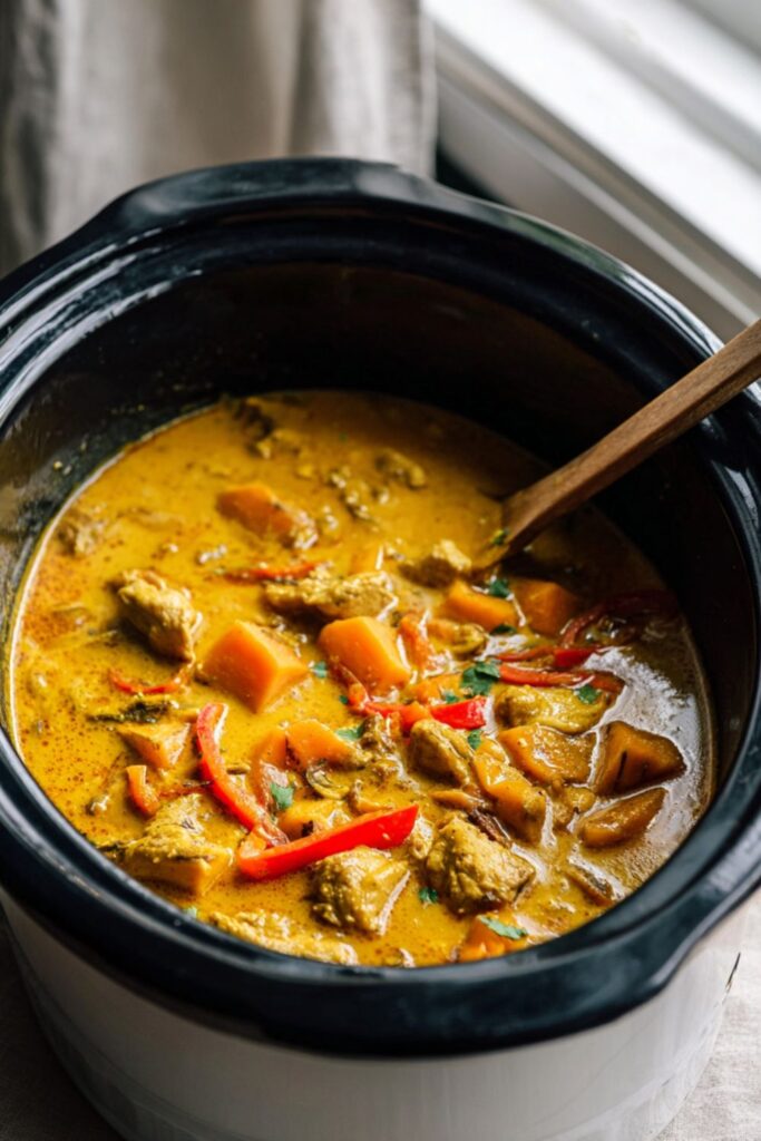 Crock Pot Chicken Curry