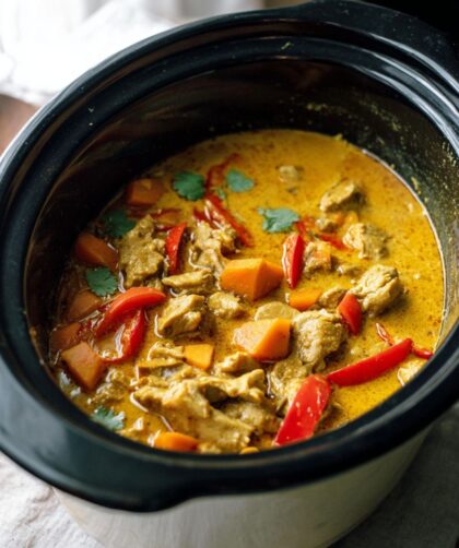 Crock Pot Chicken Curry