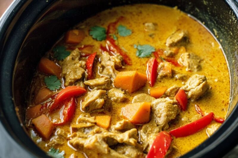 Crock Pot Chicken Curry