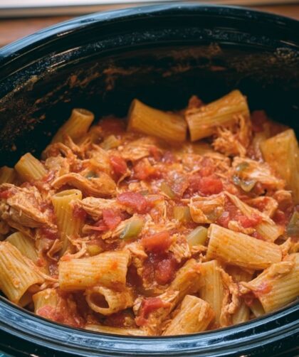 Crock Pot Chicken Riggies