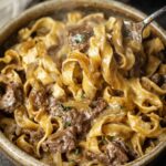 Crock Pot French Onion Beef And Noodles