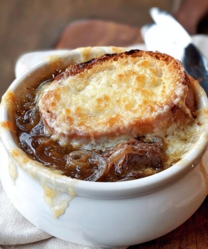 Crock Pot French Onion Beef Soup