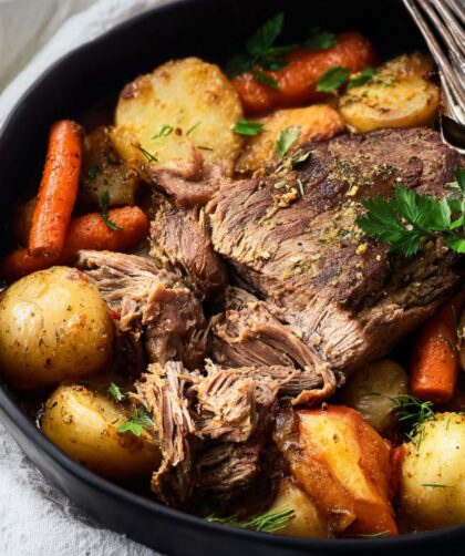 Crock Pot Frozen Roast Beef