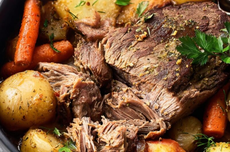 Crock Pot Frozen Roast Beef