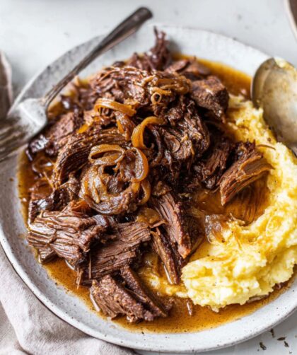 Crock Pot Green Chili Beef