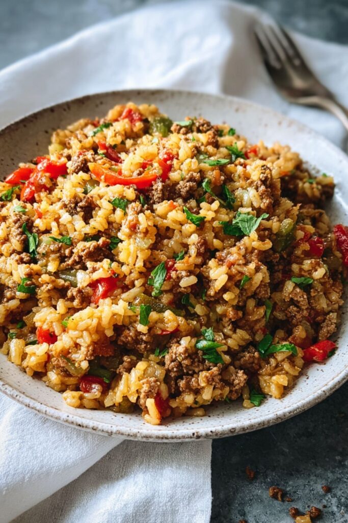 Crock Pot Ground Beef And Rice
