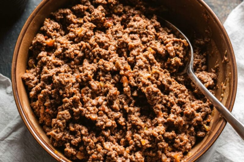 Crock Pot Ground Beef Taco Meat
