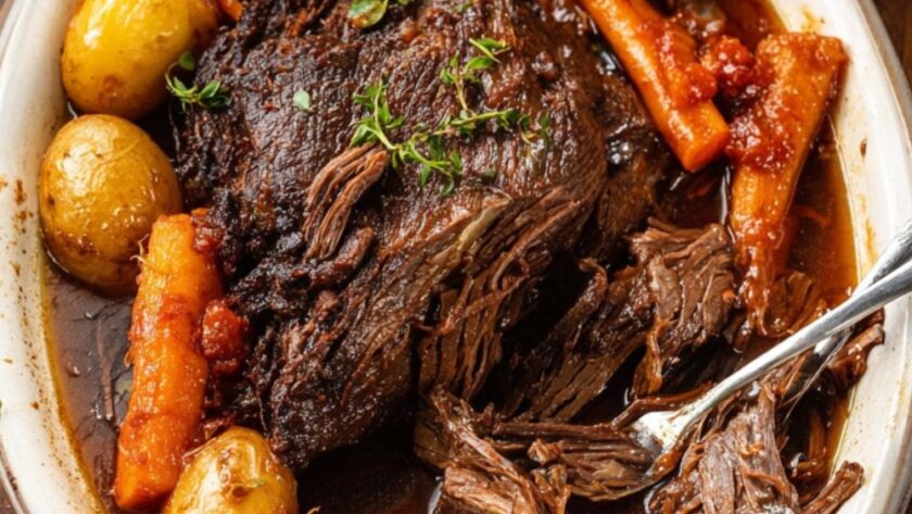 Crock Pot Guinness Beef Roast