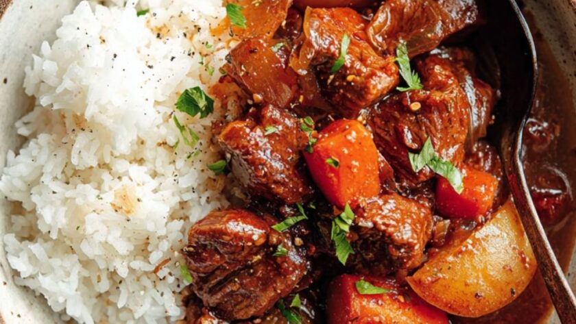 Crock Pot Hawaiian Beef Stew