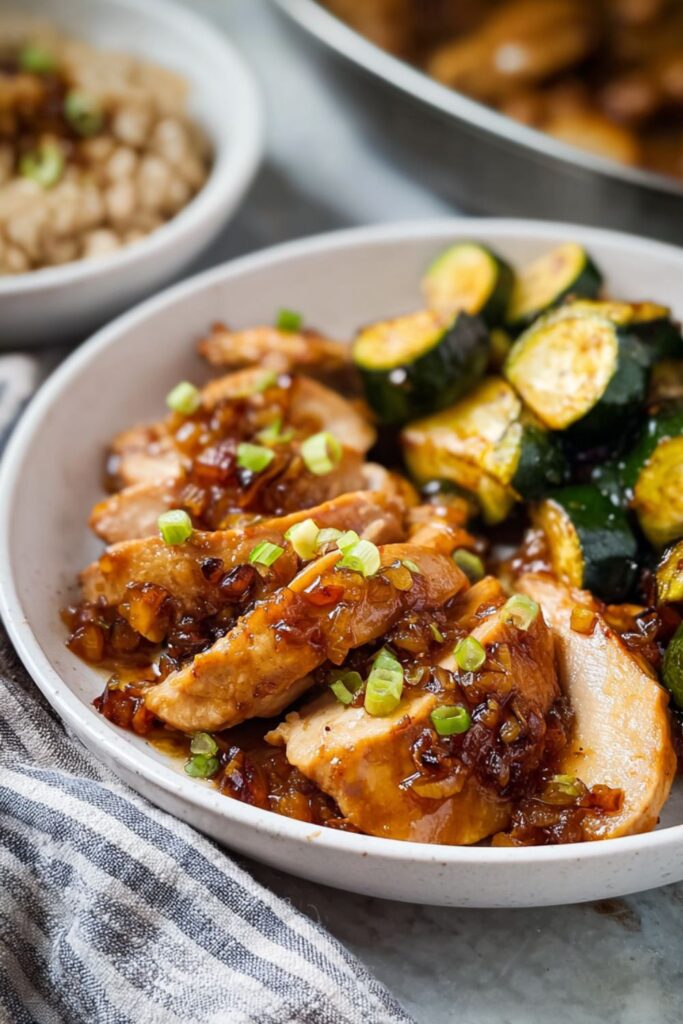 Crock Pot Honey Bourbon Chicken