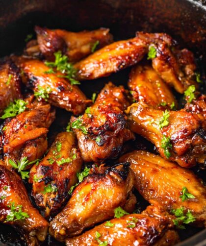 Crock Pot Honey Garlic Chicken Wings
