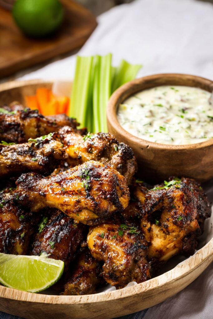 Crock Pot Jerk Chicken Wings