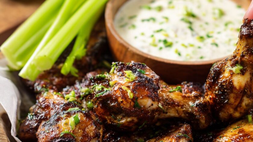 Crock Pot Jerk Chicken Wings
