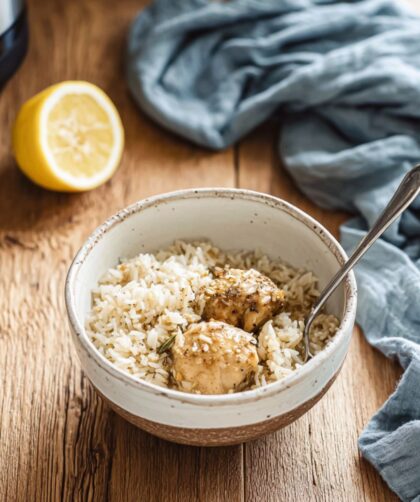 Crock Pot Lemon Chicken And Rice